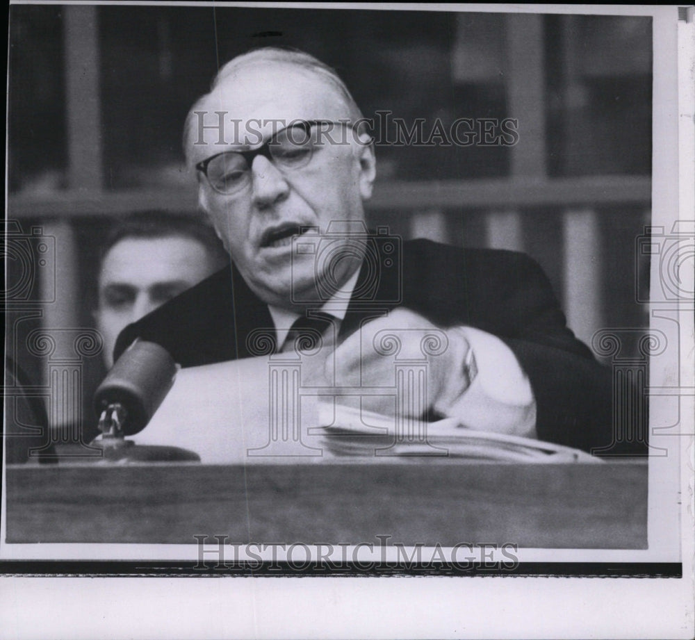 1962 Press Photo Valerian A. Zorin - spw11412-Historic Images