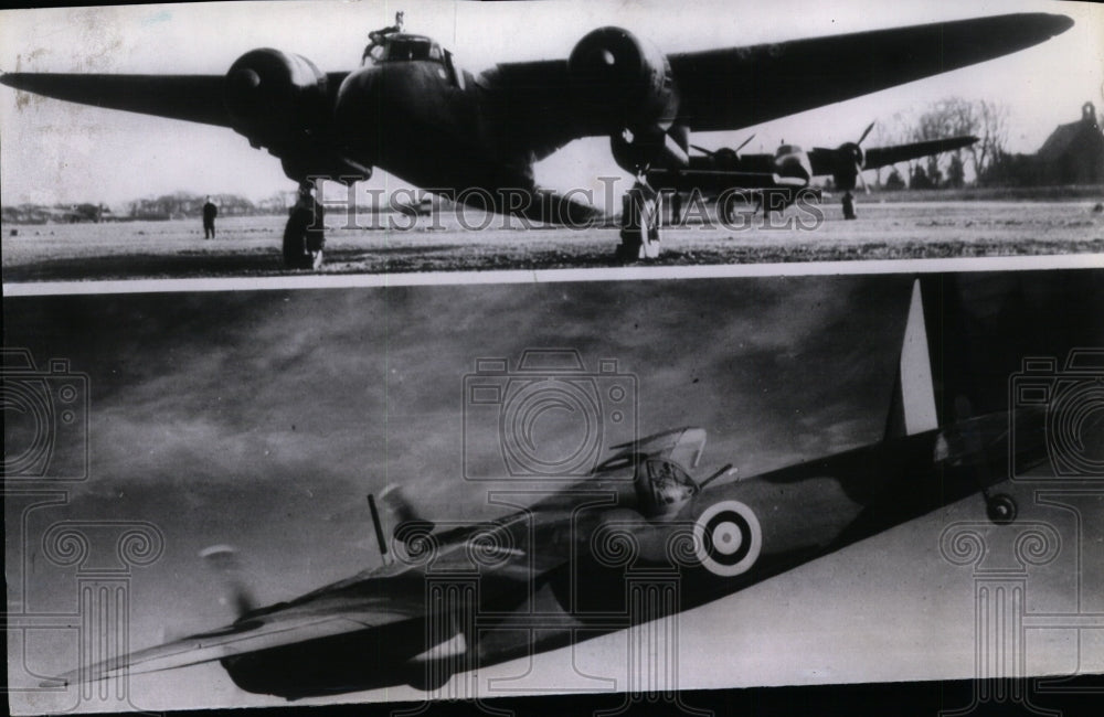 1941 Press Photo The Blackburn &quot;Botha&quot; aircraft in service with British RAF - Historic Images