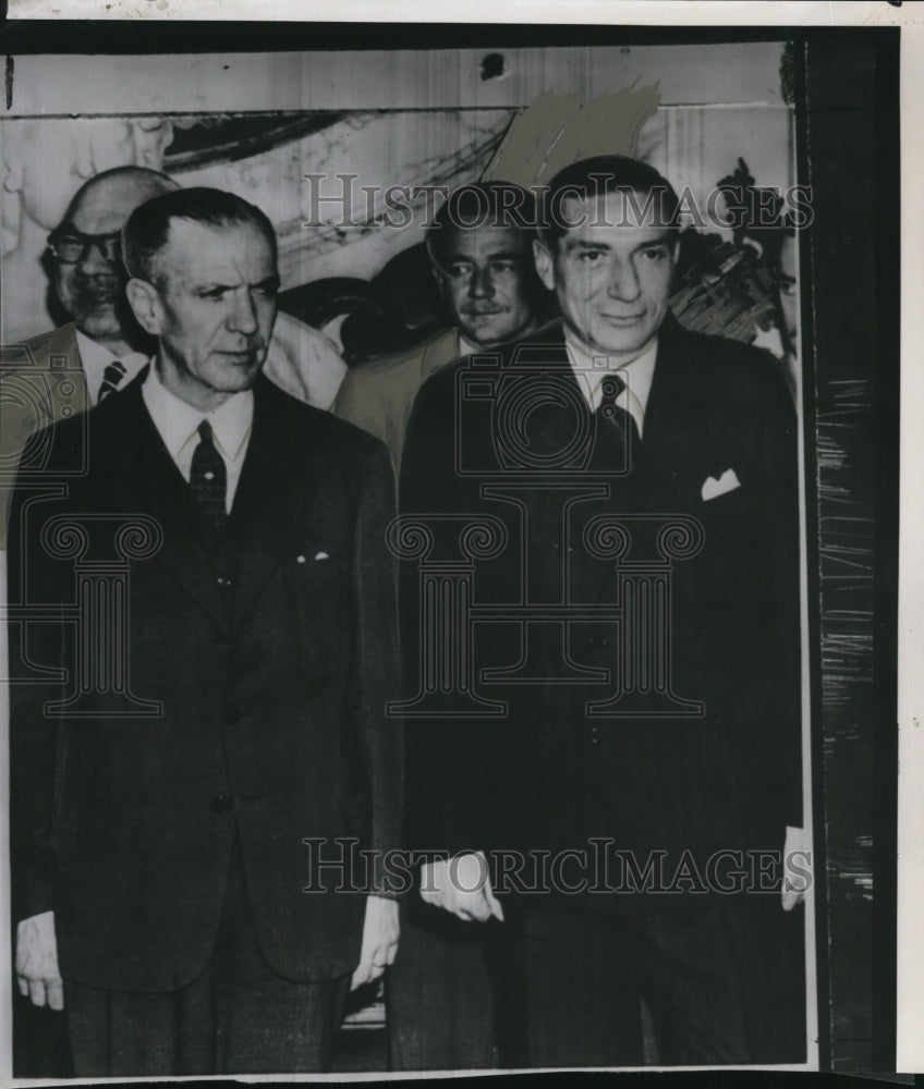 1955 Press Photo Argentine&#39;s provisional president, Eduardo Lonardi - Historic Images