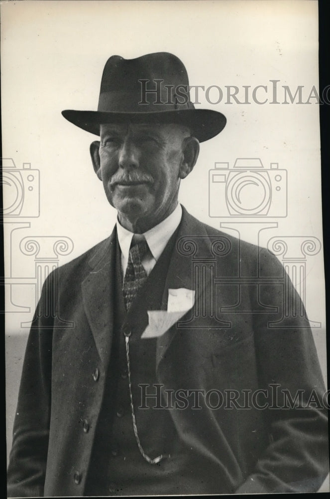 1927 Elbert F Bisine irrigationist father of Columbia basin project - Historic Images