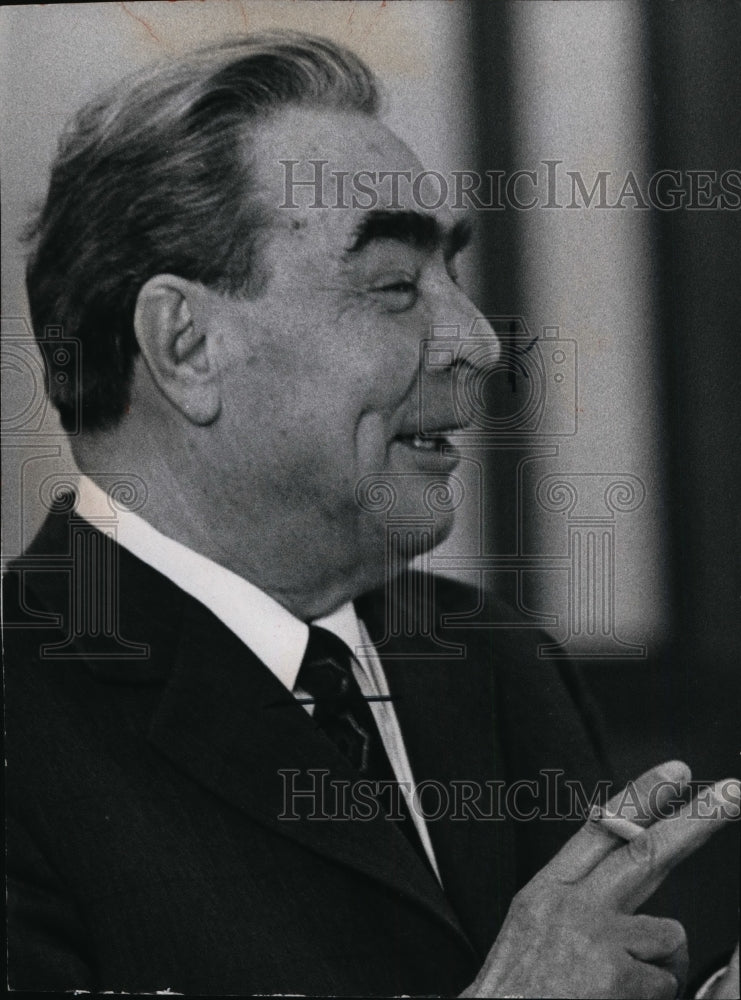 1974 Press Photo Leonid Brezhnev-Historic Images