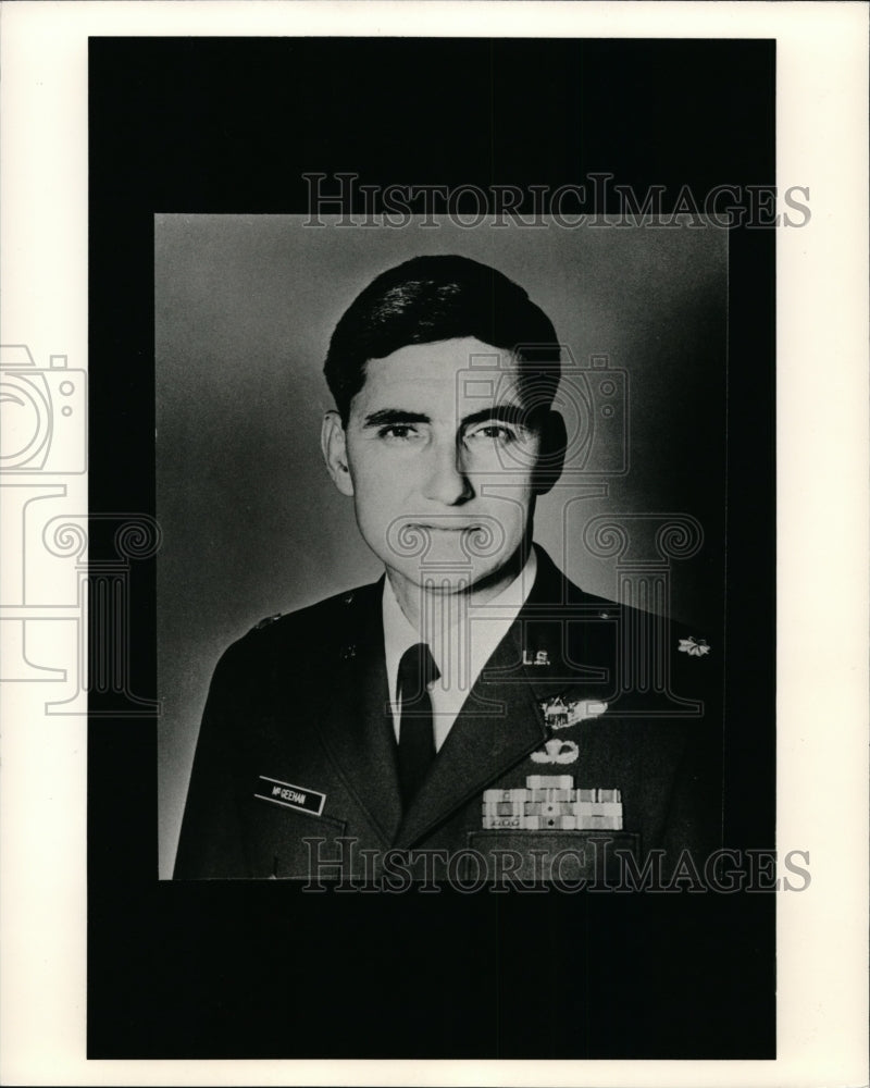 Press Photo Lt. Col. Mark C. McGeehan, FAFB airplane accident victim, 1994-Historic Images
