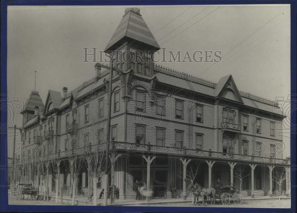 Windsor Hotel at the corner of Front and Howard Streets  - Historic Images