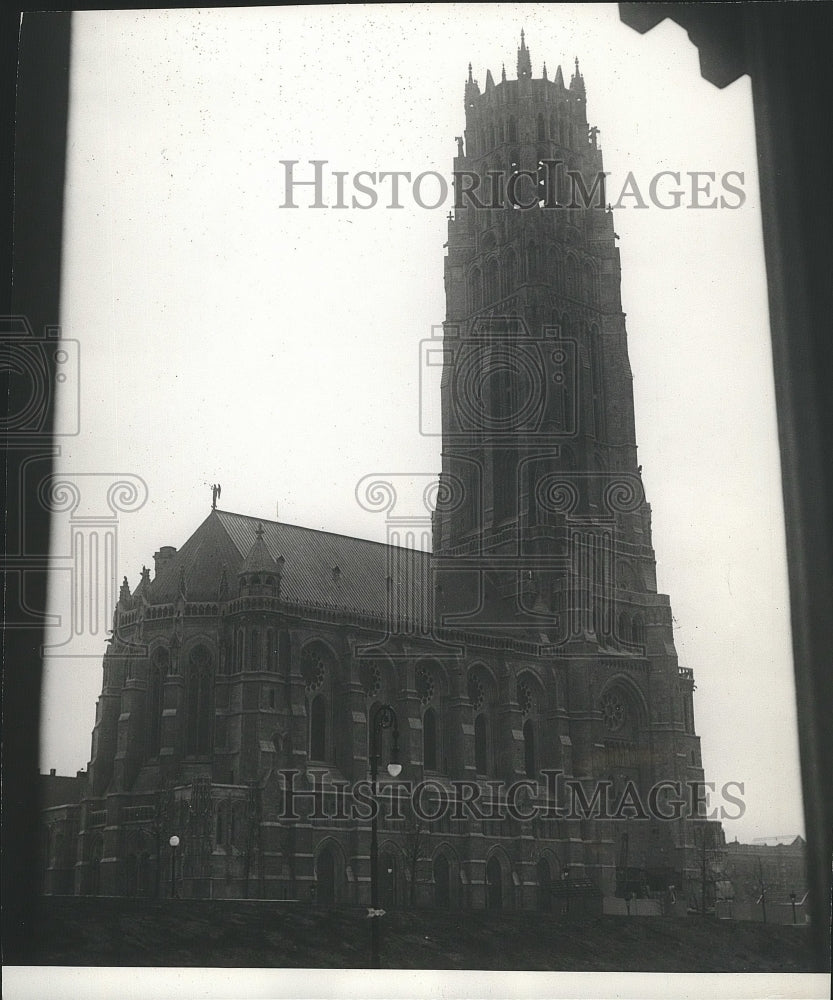1930 Press Photo Riverside Church on Riverside Drive New York City - spx12198-Historic Images