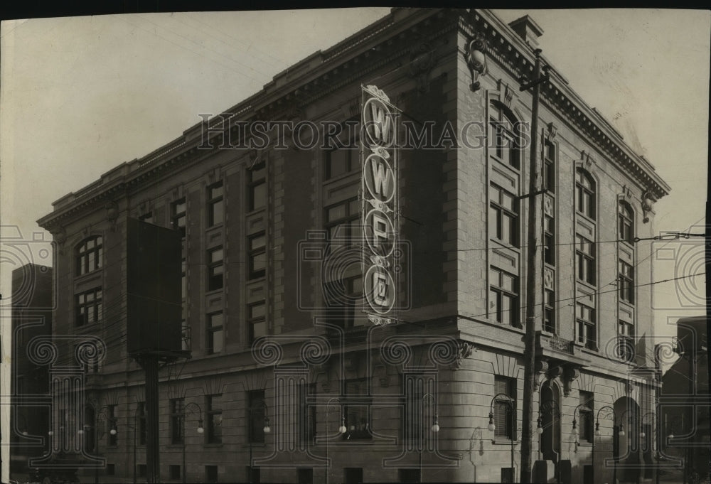 1928 Press Photo Exterior View of a Washington Water Power Building - spx18195-Historic Images