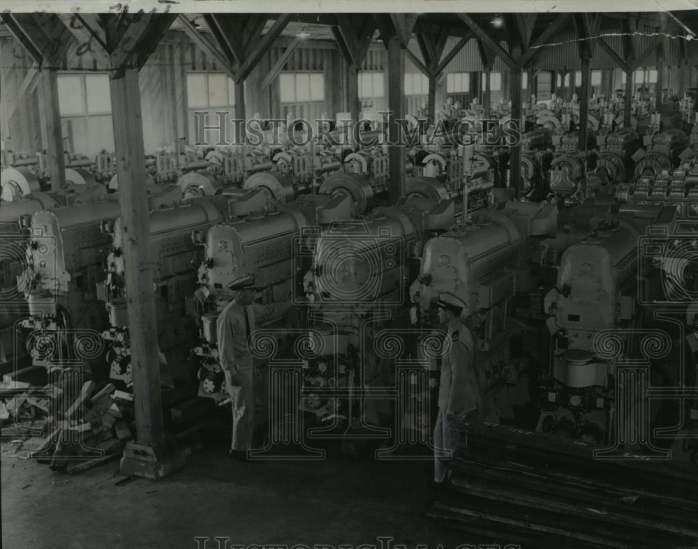 1944 Press Photo Machinery Inside Spokane's Industrial Park, Spokane, WA-Historic Images