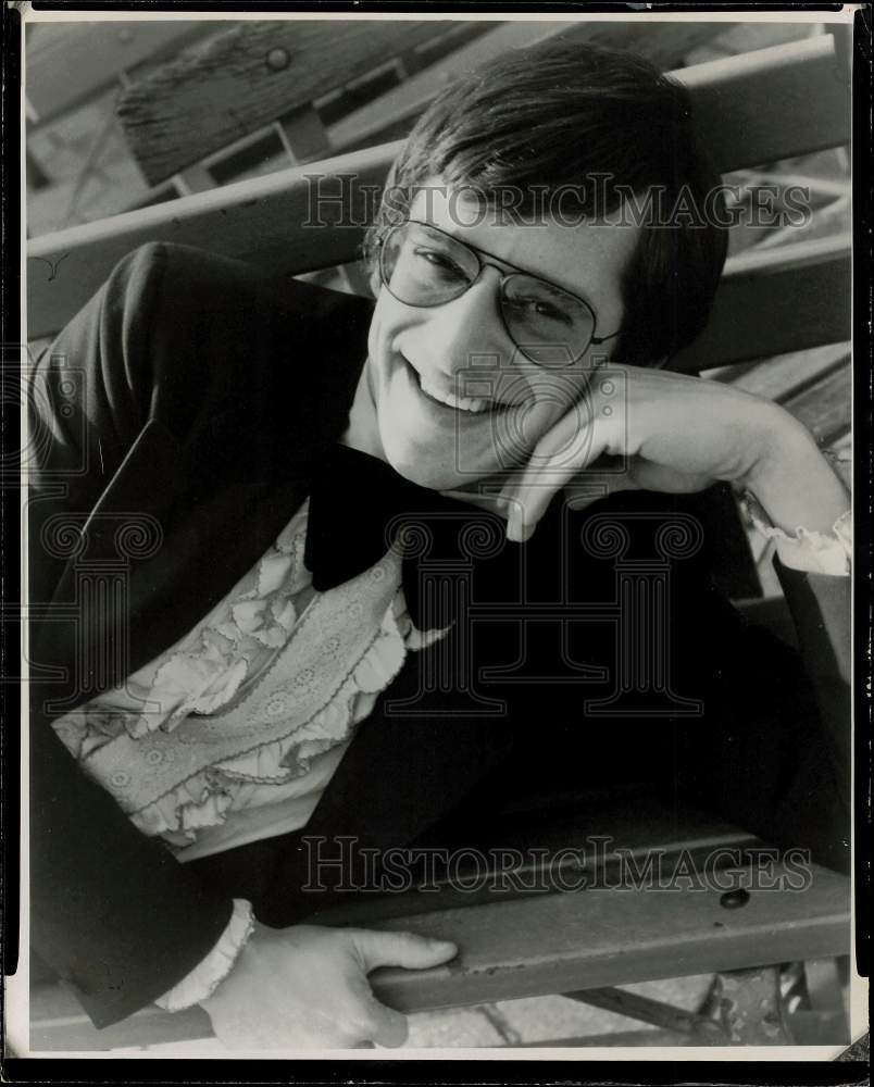 1972 Press Photo Jerry Scott, actor or entertainer. - srp02338- Historic Images