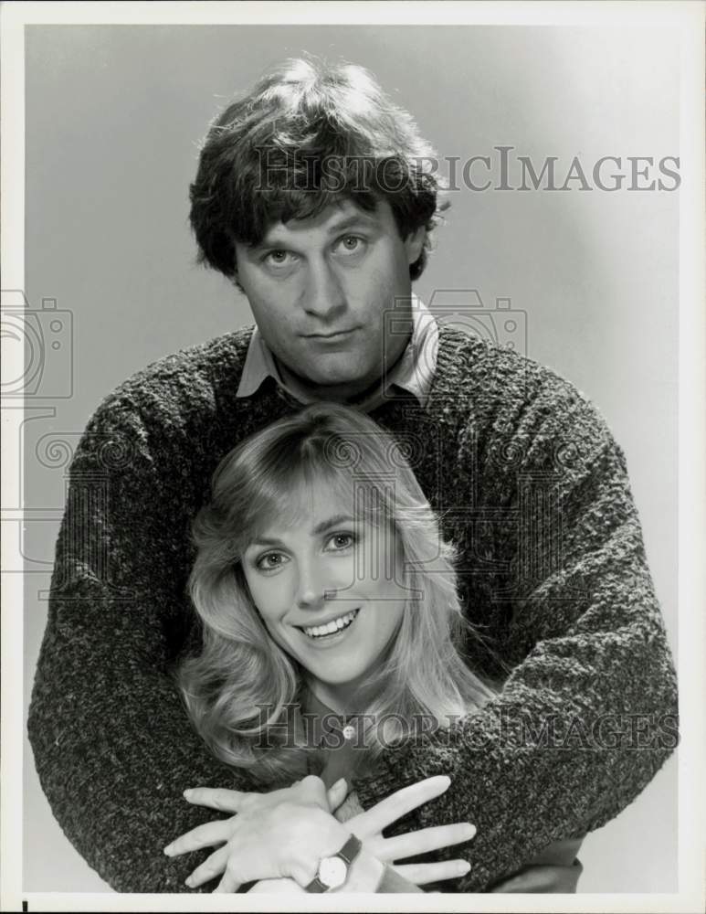 1986 Press Photo Bess Armstrong &amp; Terence Knox in &quot;All Is Forgiven&quot; TV Series- Historic Images