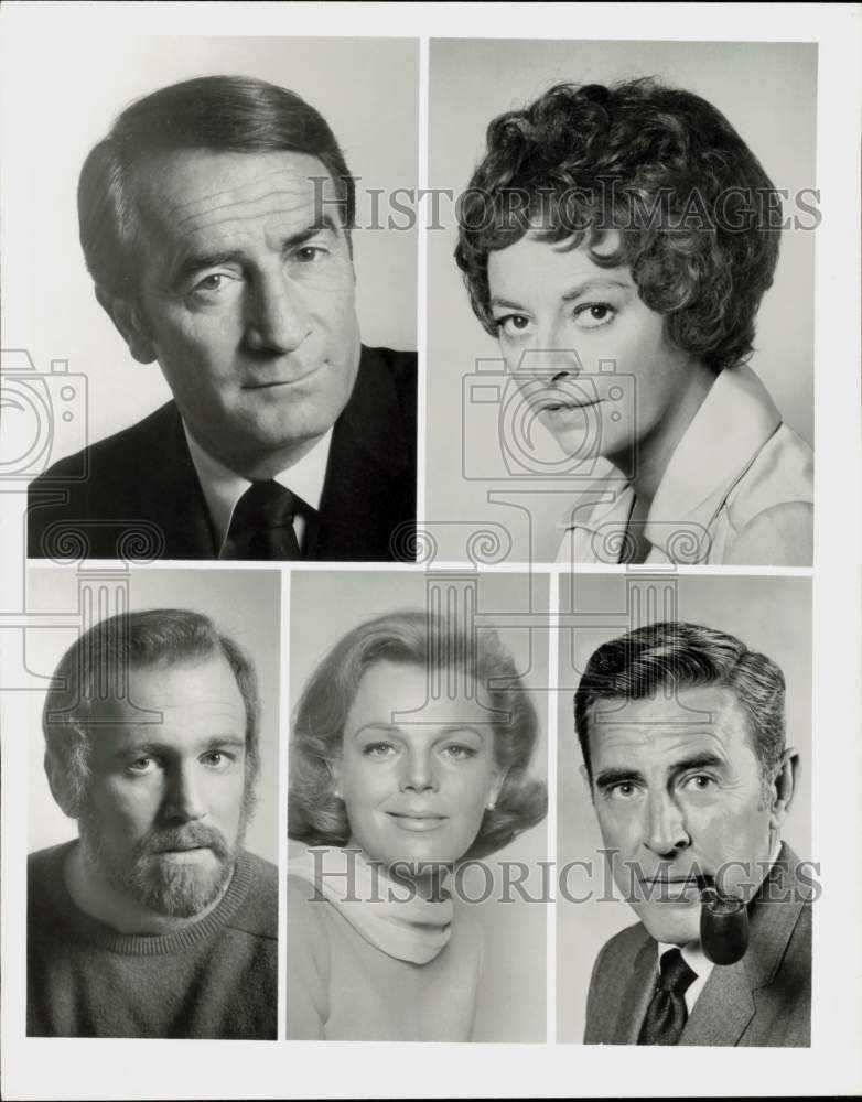 Press Photo &quot;General Hospital&quot; TV Series Cast Members - srp17004 - Historic Images