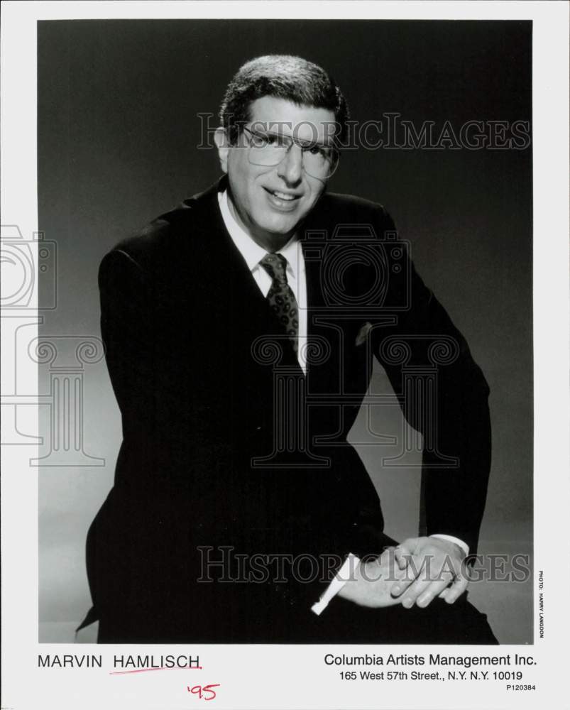 1995 Press Photo Marvin Hamlisch - srp19483- Historic Images