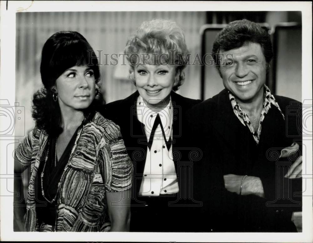 1973 Press Photo Stars of "Here's Lucy" TV Series - srp24287 - Historic Images