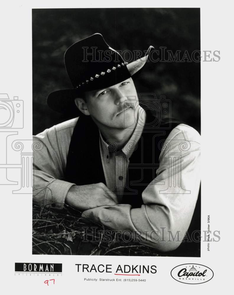 1996 Press Photo Trace Adkins - srp25991 - Historic Images