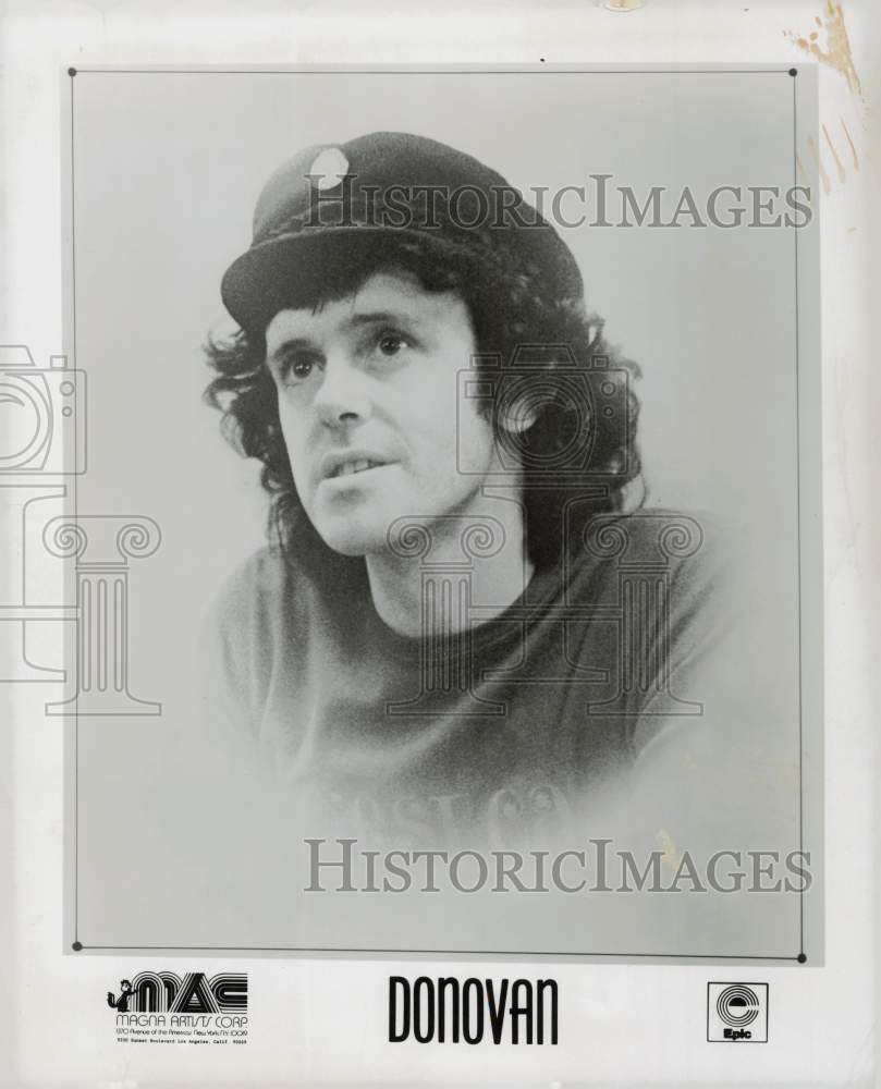 1976 Press Photo Musician Donovan - srp30904 - Historic Images