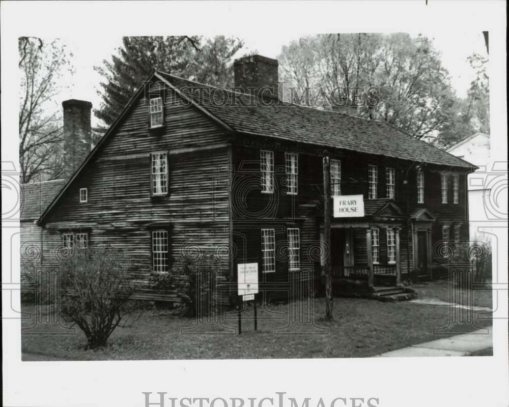 Press Photo Frary House in Historic Deerfield, Massachusetts - srp38570- Historic Images