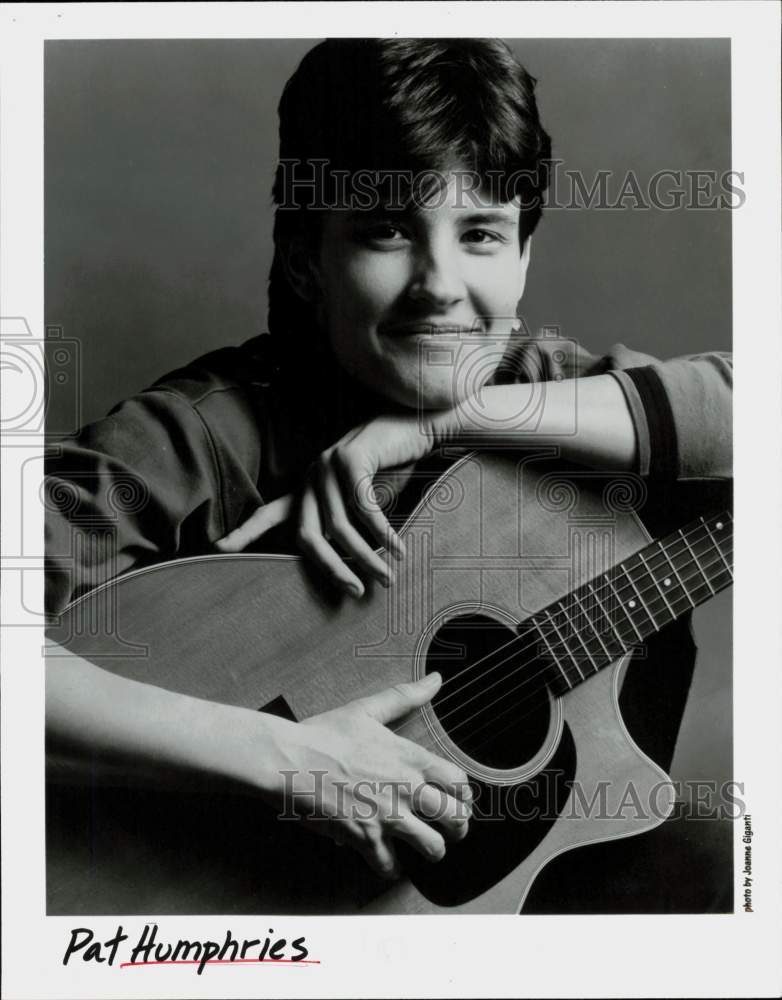 1992 Press Photo Musician Pat Humphries - srp38822- Historic Images