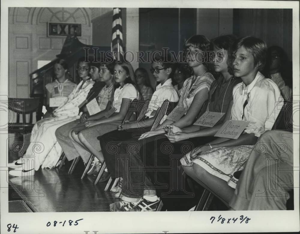 1979 Press Photo Children at New York State Fair Event - Historic Images