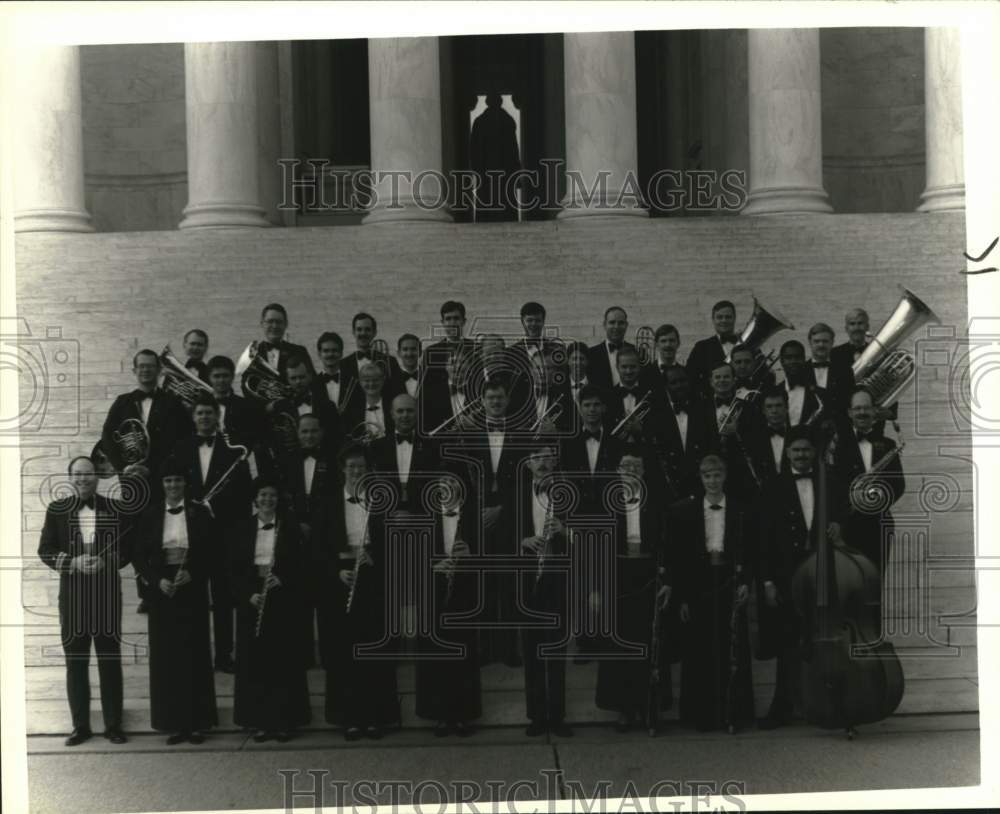 1991 United States Coast Guard Band in Portrait - Historic Images