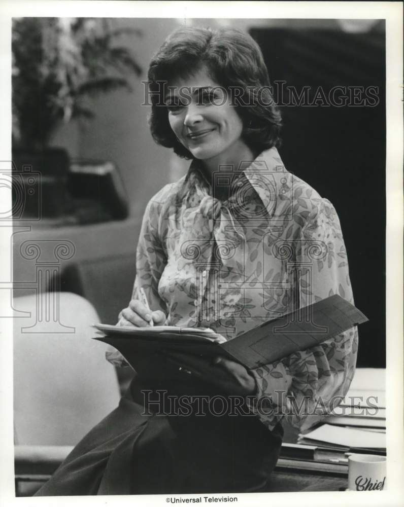 Press Photo Actress Jessica Walter on Television&#39;s &quot;Amy Prentiss&quot; Movie - Historic Images