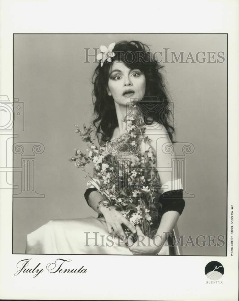 1987 Press Photo Judy Tenuta, Musician - Historic Images