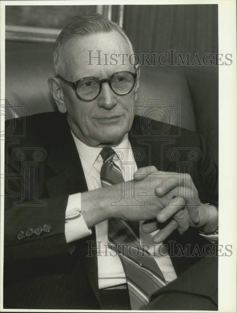 1988 Irving Bank Corporation President, Joseph Rice - Historic Images