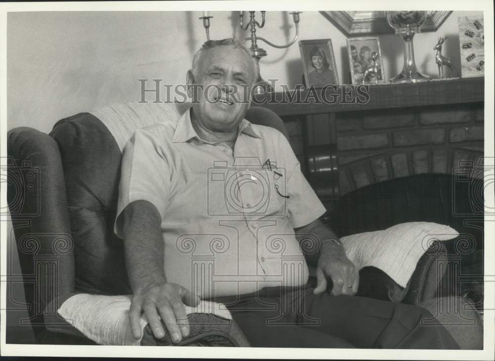 Press Photo William Reynolds, Former Auburn New York Home Inspector - Historic Images