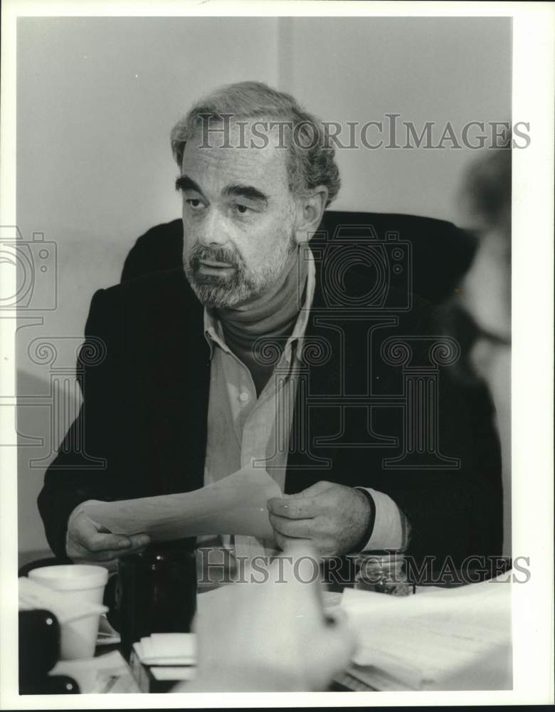 1989 Ray Seide at Eric Mower Association Meeting in Syracuse - Historic Images
