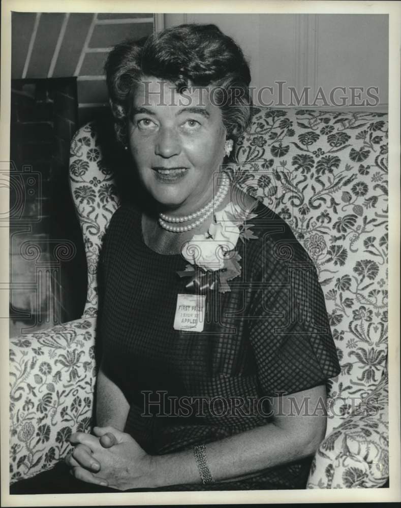 1962 Wife of Lieutenant Governor Malcolm Wilson at Event-Historic Images