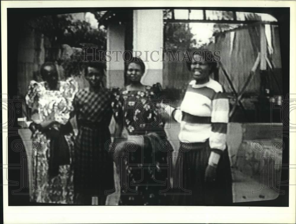 Susan Nsubuga with Family Members - Historic Images