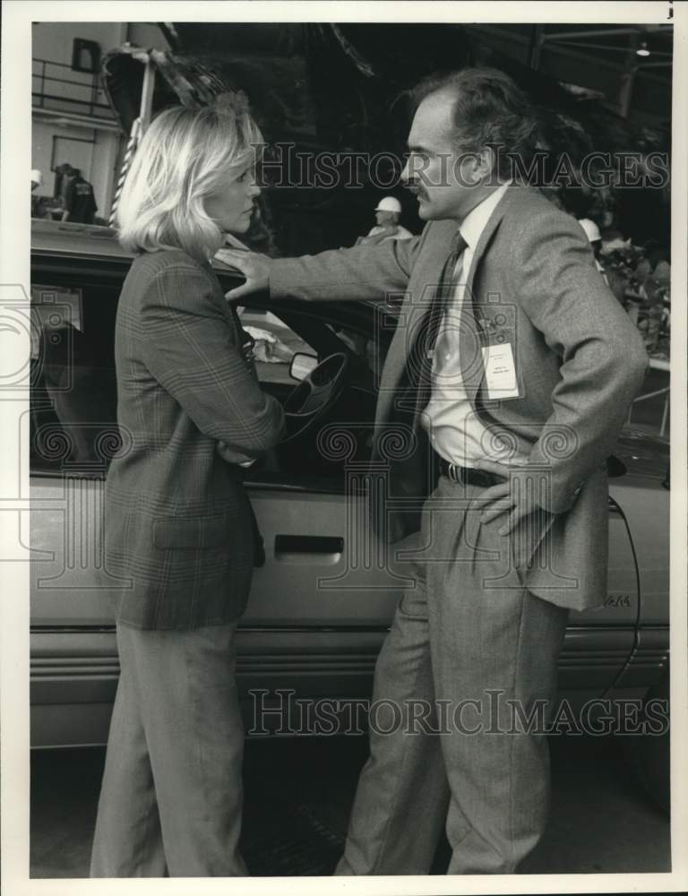 1990 Press Photo "Aftermath The Mystery of Flight 1501" Actress Cheryl Ladd - Historic Images