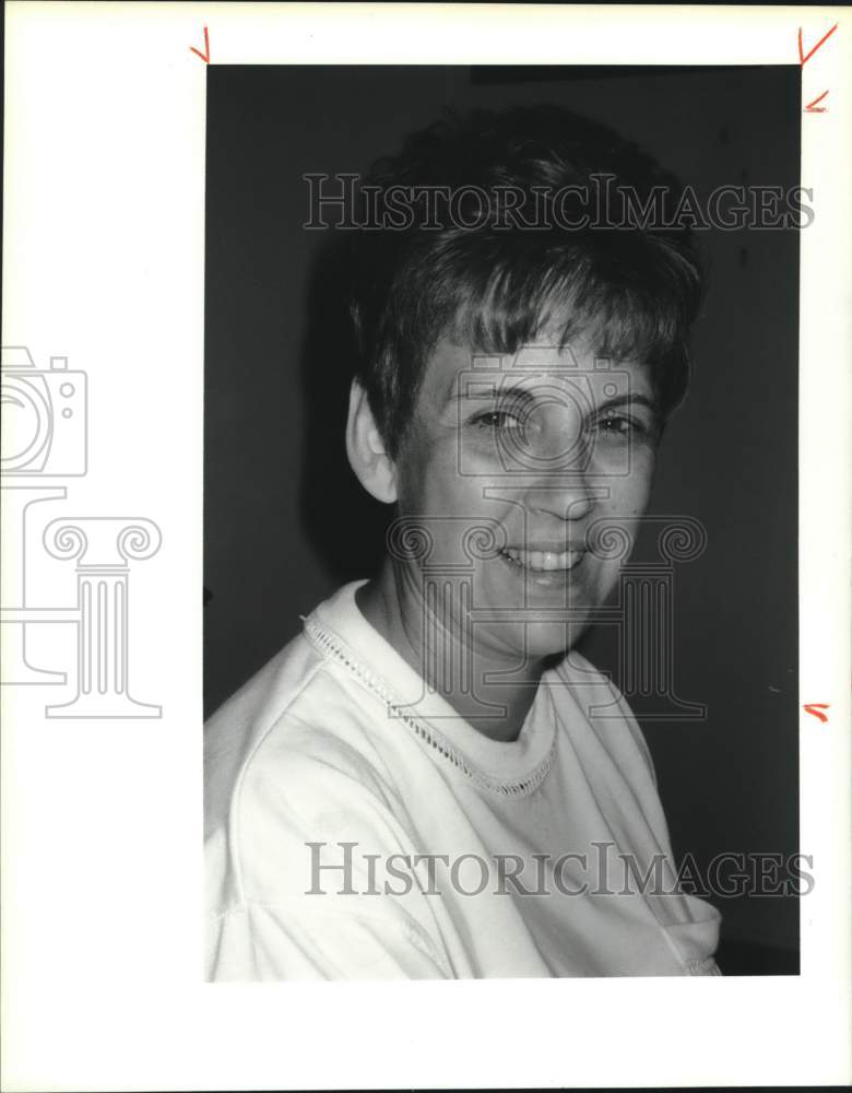 1991 Press Photo Marge Mallaro in Portrait - Historic Images