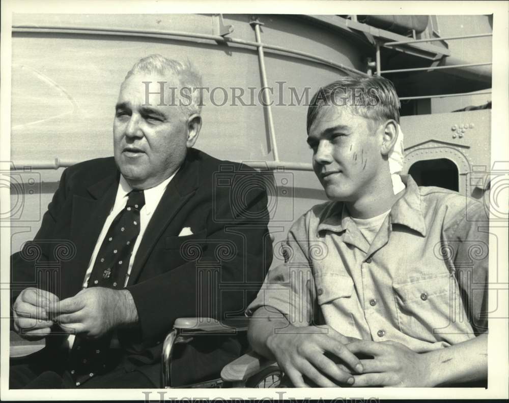 1988 Press Photo Actor Ricky Schroder in &quot;Too Young The Hero&quot; Movie - Historic Images