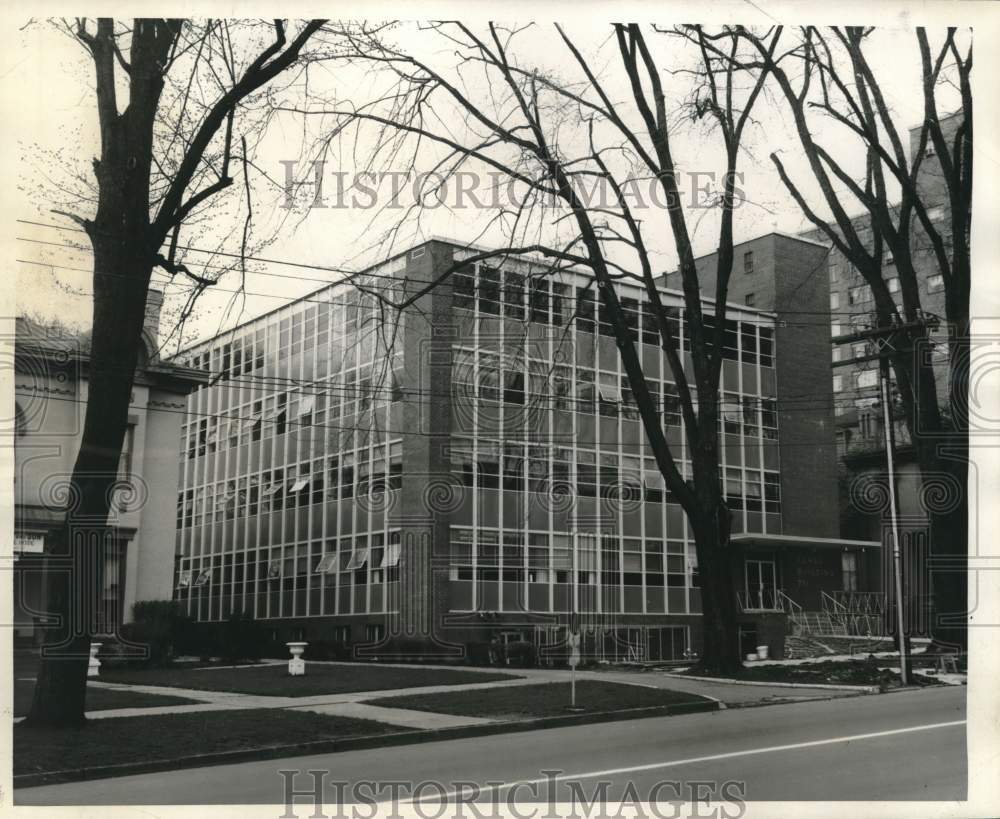 1957 Street View of Romax Office Building on James Street-Historic Images