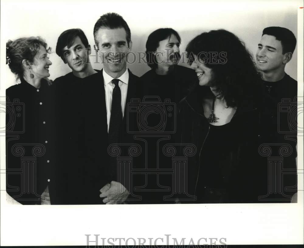 1991 Press Photo Musical Group, Neon Baptist - Historic Images