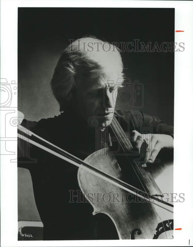 1991 Press Photo Frans Helmerson, Columbia Artists Management Cellist - Historic Images