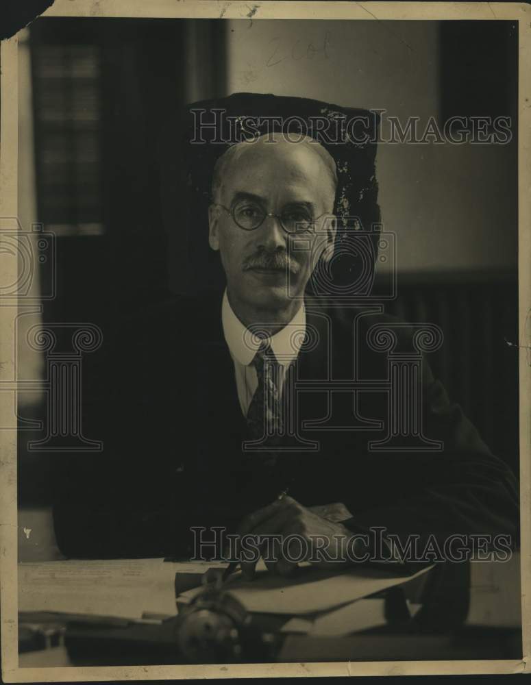 Press Photo William Pratt Graham, Syracuse University Vice Chancellor - Historic Images