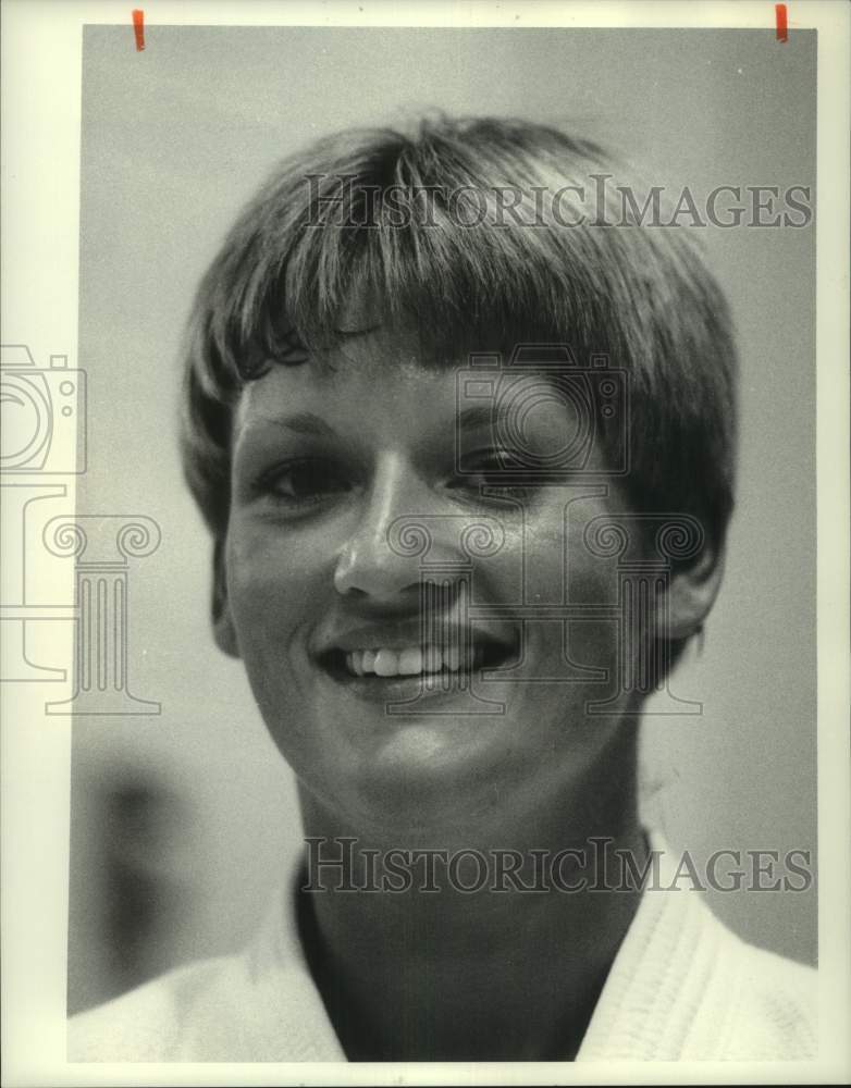 1987 Press Photo Martial Artist Dawn Jackson of Auburn New York - sya18891 - Historic Images