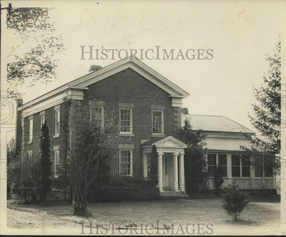 1969 Exterior View of Carlyle Alexander House on Nottingham Road-Historic Images