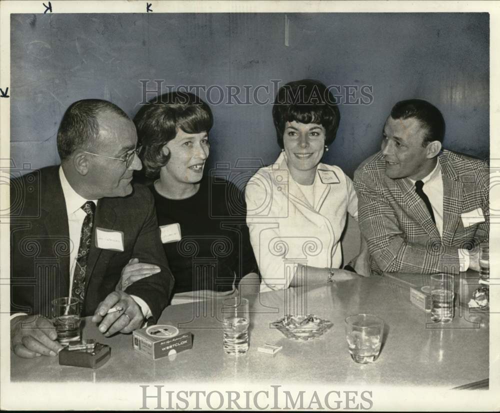 1968 Dom Dellessandro and Wife at Event with Ray Ayler-Historic Images