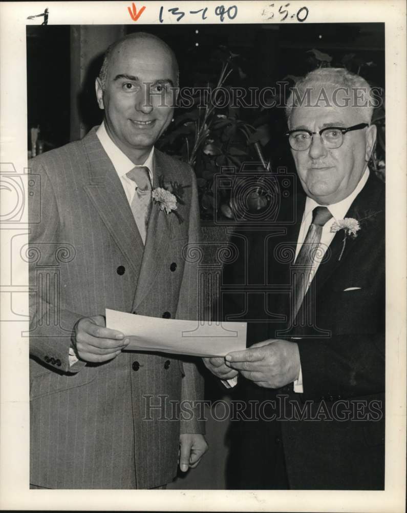 1969 Dr. Goffredo G. Gensini & Joseph Dell'unto-Historic Images