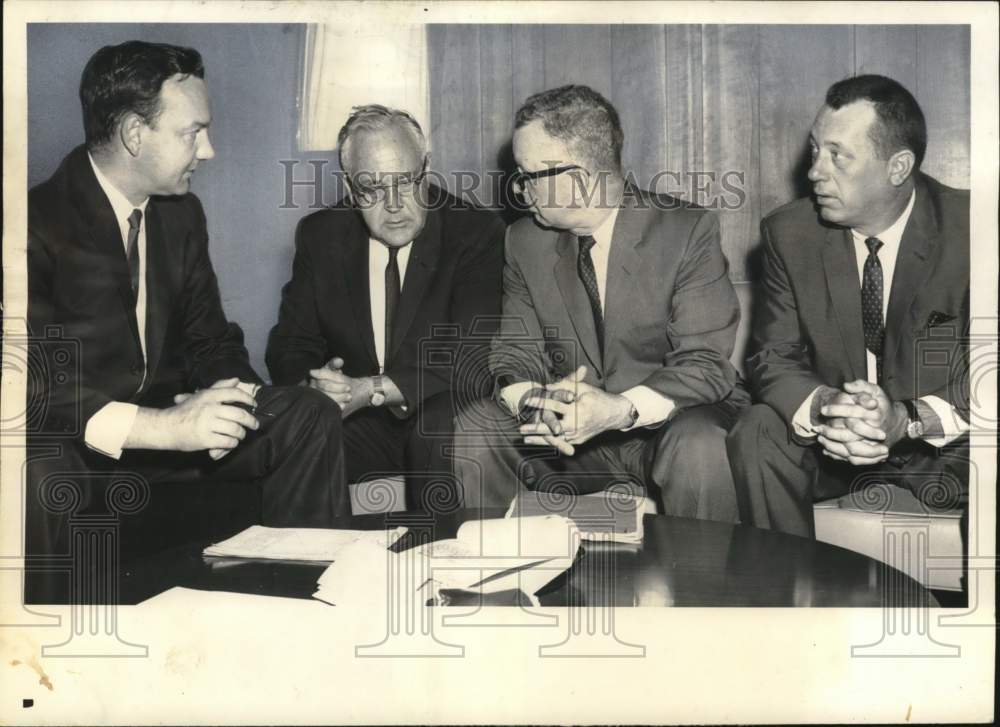 1966 John Mulroy discusses land deal with Edwin Baylard and others-Historic Images