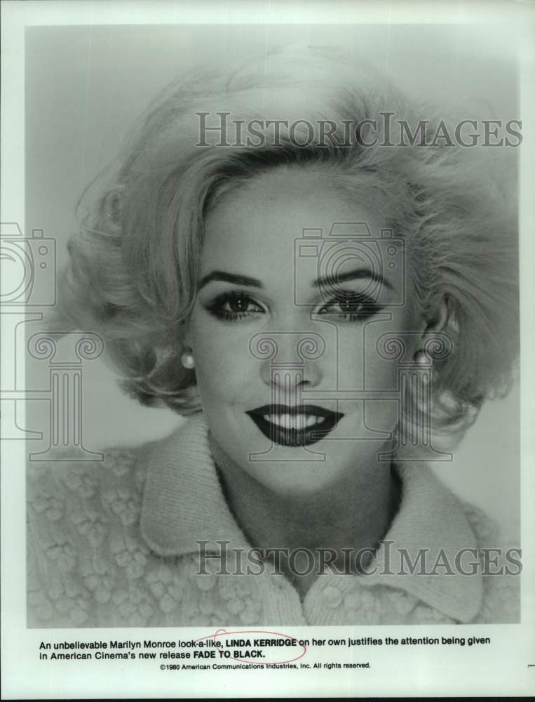 1960 Actress Linda Kerridge in "Fade To Black" Movie-Historic Images