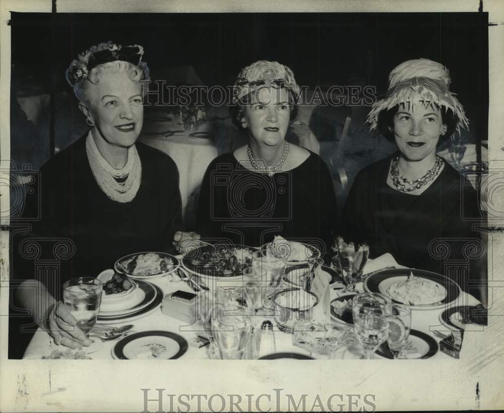 1960 Crouse-Irving Hospital Auxiliary Fashion Show Attendees-Historic Images