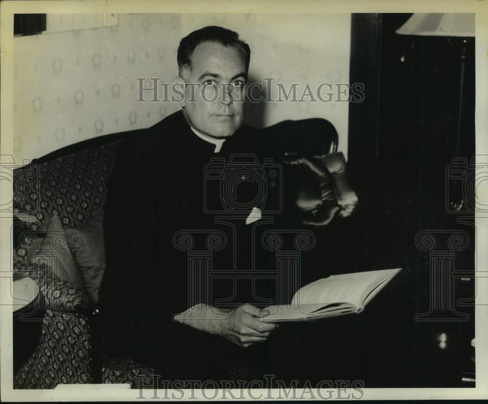 1962 Very Reverend Theodore M. Hesburgh, of Notre Dame University-Historic Images