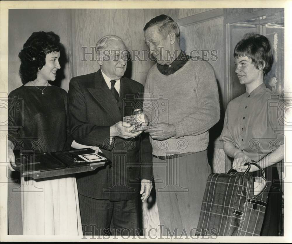 1961 New York-Muench-Kreuzer Candle Co. employees receive awards-Historic Images