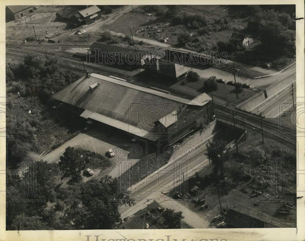 1958 Aerial View of Possible Industrial Development Area-Historic Images