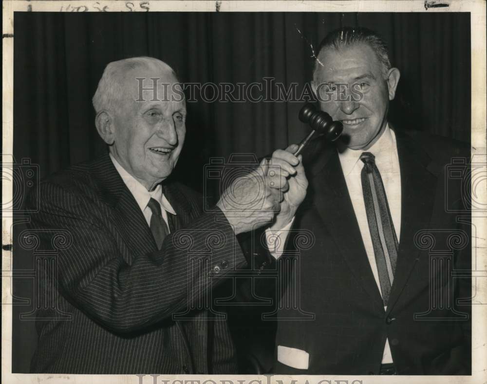 1957 James Van Alstyne and Edward Dorner of Pastime Athletic Club-Historic Images