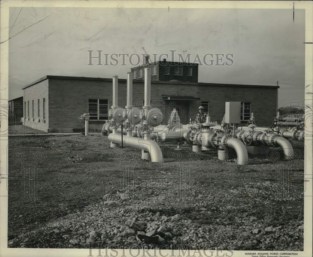 1963 Natural Gas Control Center Near Niagara Mohawk Power Plant-Historic Images