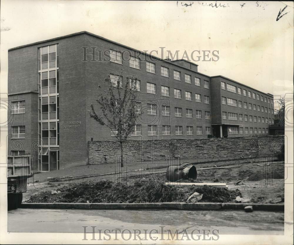 1954 Watson Hall Dormitory Building at Syracuse University Campus-Historic Images