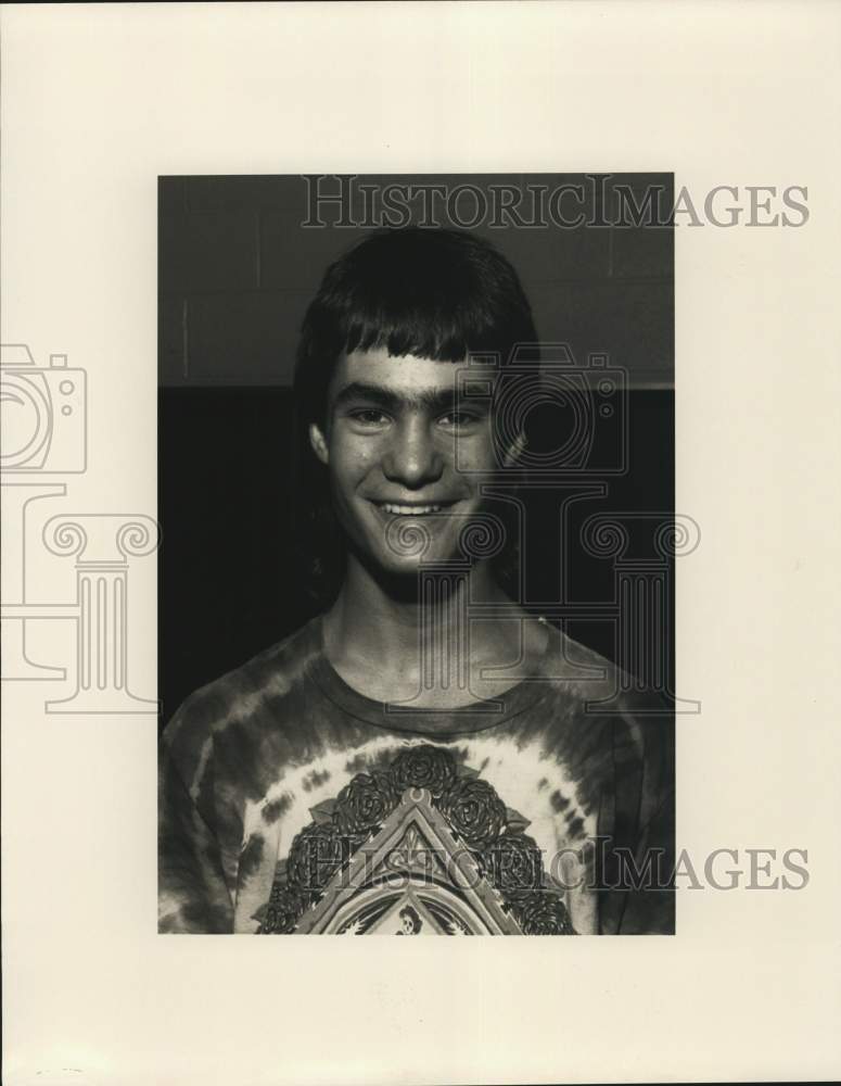 1989 Press Photo Homer Soccer Player Jason Wright - sya81992- Historic Images