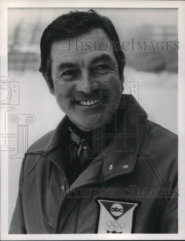 Press Photo Ski Jumper Art Devlin - sya92835- Historic Images